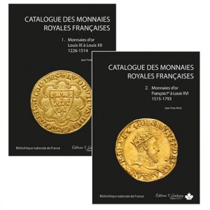 Jean-Yves Kind CATALOGUE DES MONNAIES ROYALES FRANÇAISES TOME I et II_neu